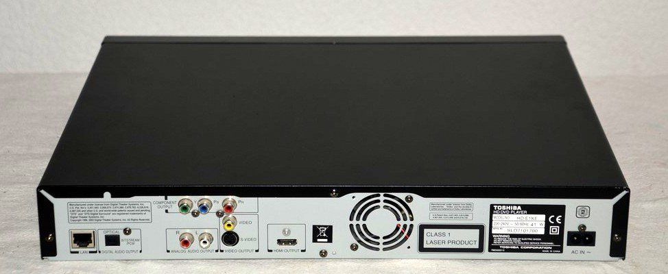 Toshiba Lettore multimediale & Streamer: Toshiba HD-E1 HD-DVD Player HDMI USB – Usato da Collonges venduto da arashee 4