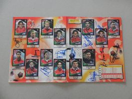 Panini Album Fussball Euro  2004  Komplett Autogramm CH