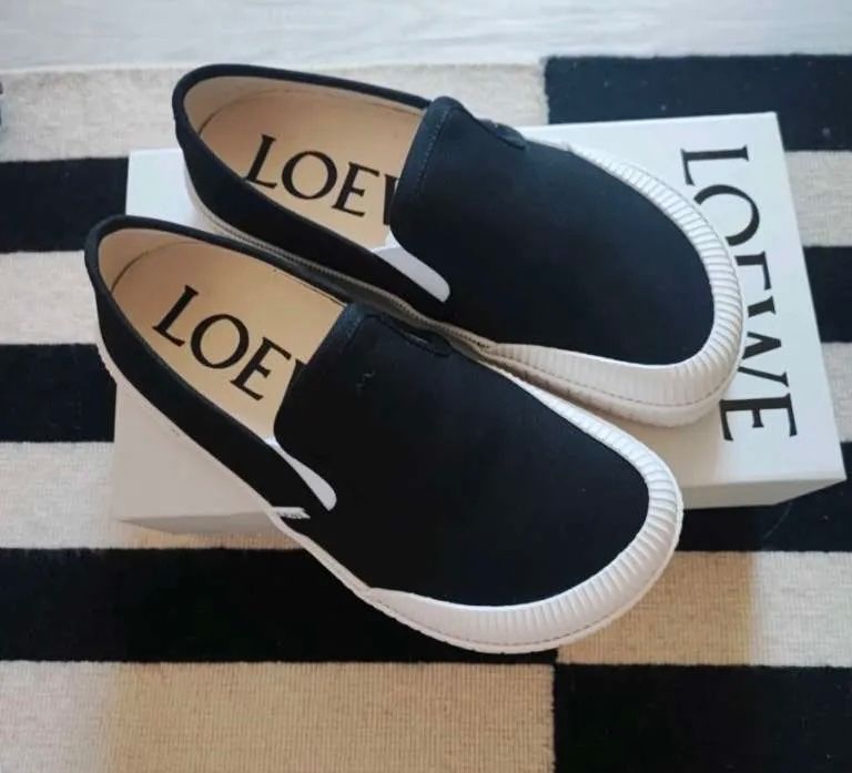 Loewe Herrenschuhe: Loewe Sneaker, Gr. 38, schwarz – Neu (gemäss Beschreibung) aus Triesen von atos87