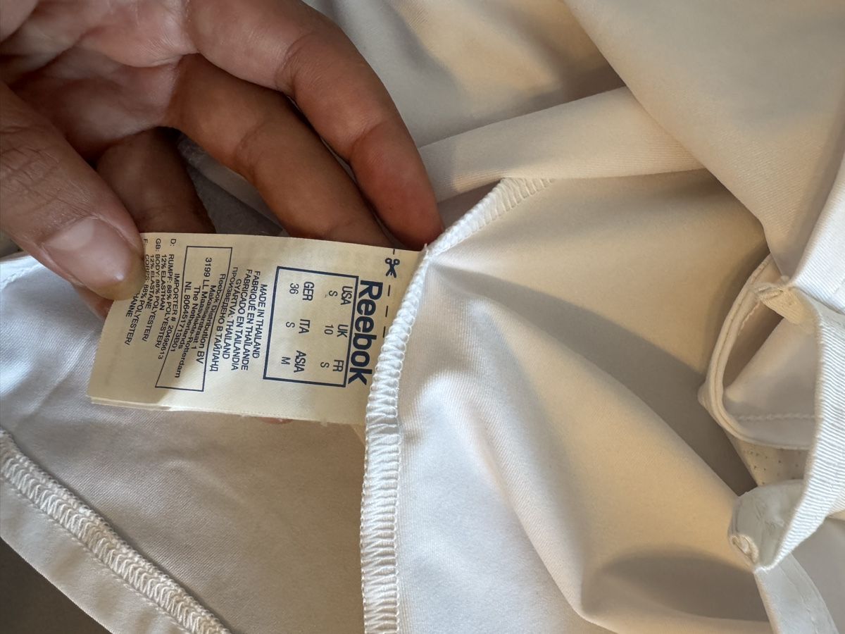 Reebok Gonne: Reebok Tennishose/-kleid, S, weiss – Usato da Zürich venduto da noura2202 2