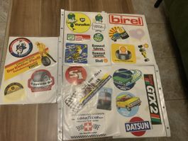 Sammlung Vintage Auto Aufkleber diverse Marken original