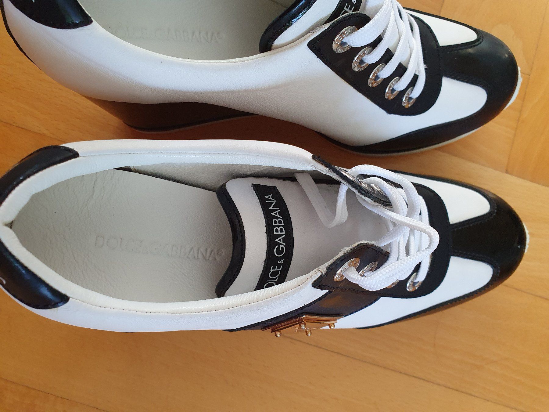 Dolce & Gabbana Scarpe da donna: Baskets en cuir DOLCE & GABBANA, 40 IT – Nuovo (secondo la descrizione) da Grand-Lancy venduto da kri_qk5y 4