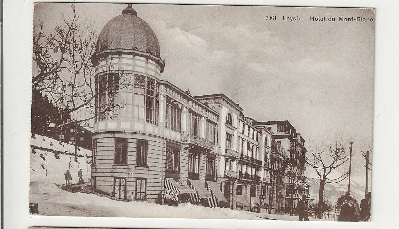 Ansichtskarten: Leysin, 1916 – Gebraucht aus Spiez von Niesen20