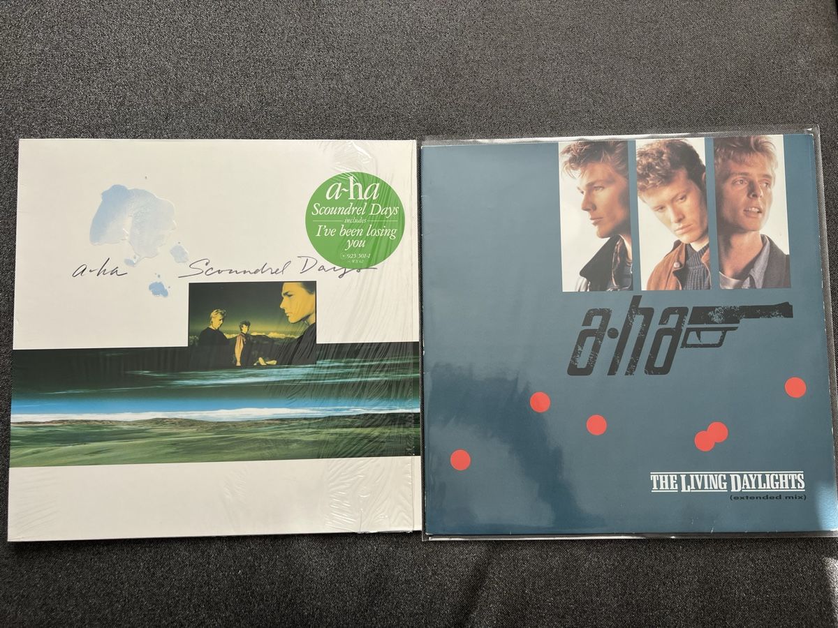 Dischi in vinile: Lot-  A-HA – Usato da Mont sur Rolle venduto da nicola1075