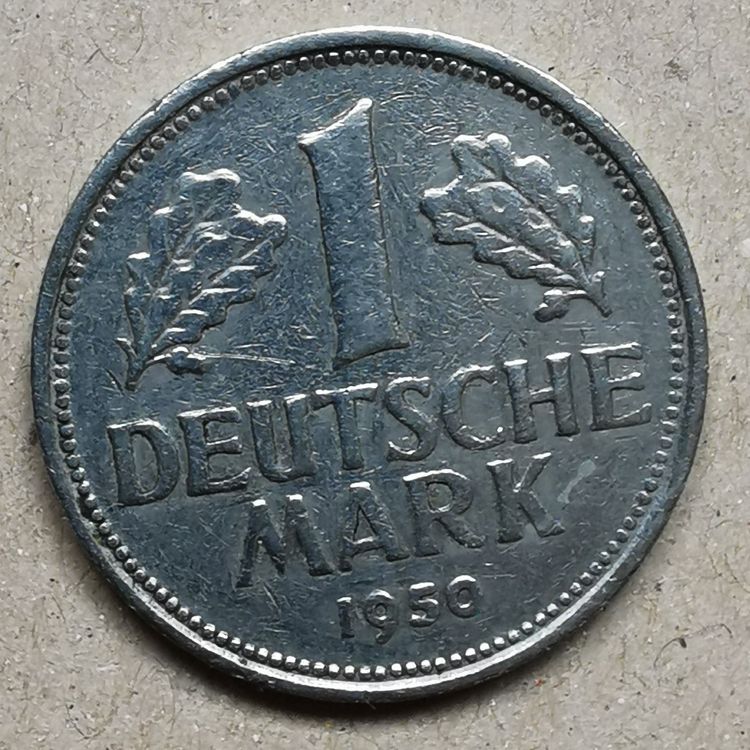 Deutsche Mark 1DM 1950 | Kaufen auf Ricardo