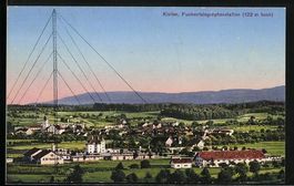 Kloten, Funkentelegraphenstation im Ort