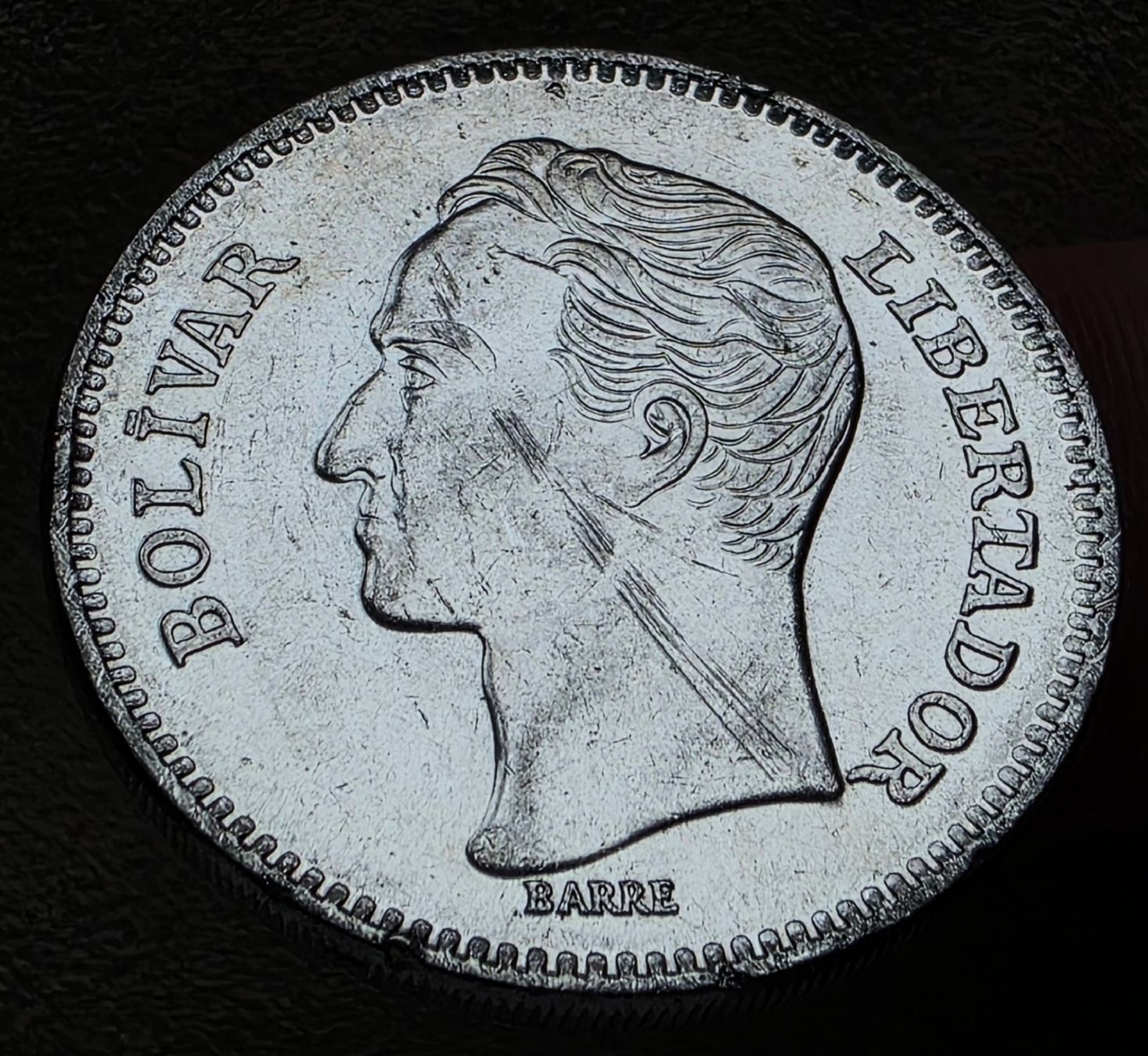 Tutti le monete: VENEZUELA 5 BOLIVARES 1989 – Usato da Winterthur venduto da Creso70