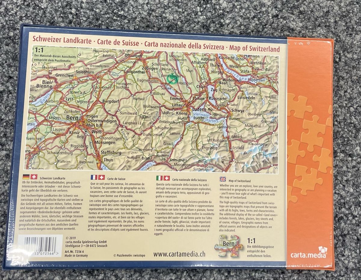 Puzzle: Puzzle Neu 1000 – Nuovo e nell'imballaggio originale da Au ZH venduto da Jaggy4 4