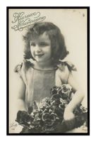 ENFANT - 1926 "Heureux Anniversaire en Reliefs"