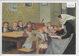 Albert Anker - Die Kinderkrippe - Le creche