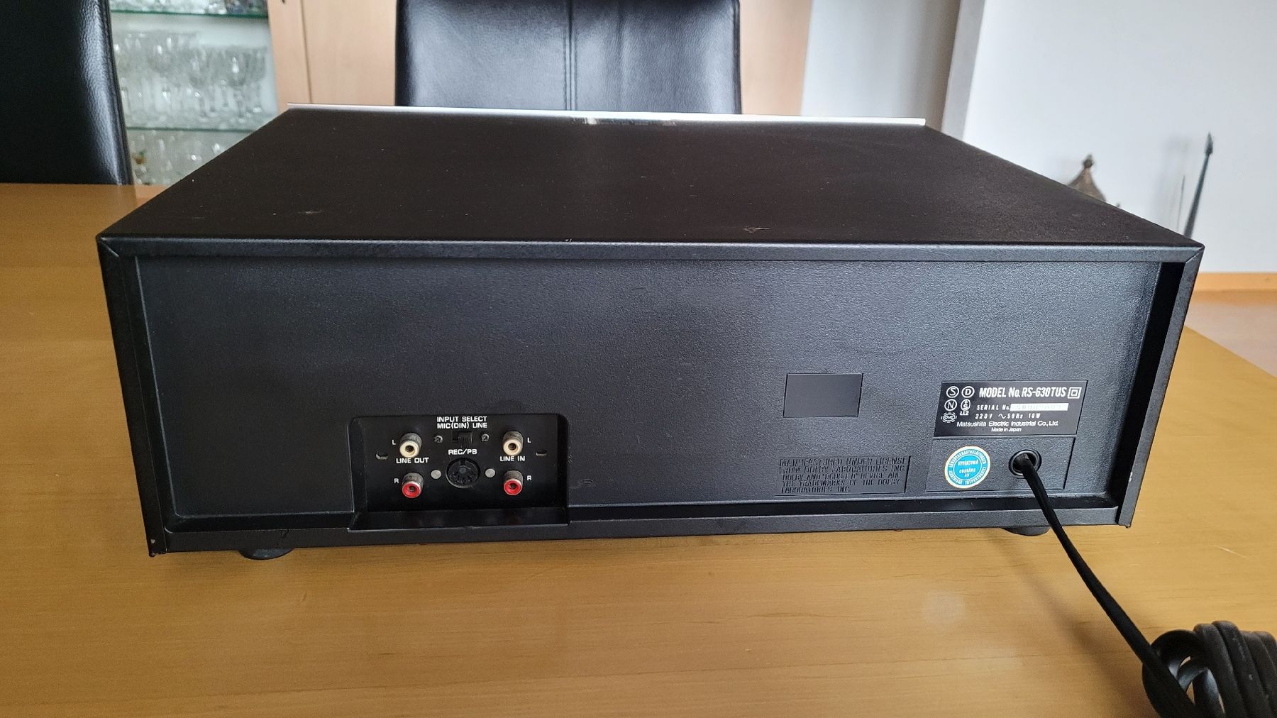 Technics Aufnahmegeräte: Technics RS-630TUS Kassettendeck – Gebraucht aus Kirchdorf BE von Duschlampe 6