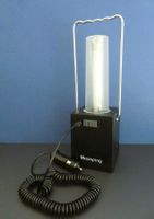 Camping-Laterne, Outdoor-Lampe mit Tragbügel, H 26.5 cm