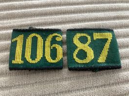 2 Patten Ord. 1940 - Füs Bat 87 und 106 - Schweizer Armee
