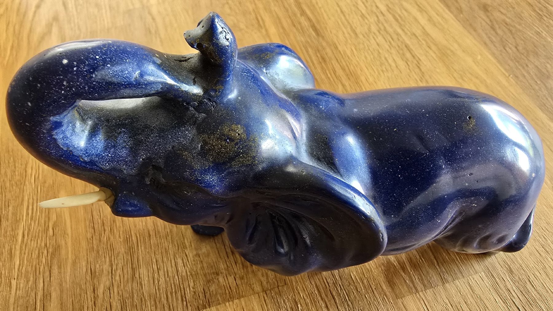 Figuren: Elefant aus Lapislazuli – Gebraucht aus Triesen von Vanlie 3