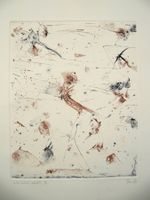 Thomas Ranft (1945)  Hier und dort II, 1984 - Radierung