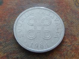 FINLANDE  5  Pennia  1984