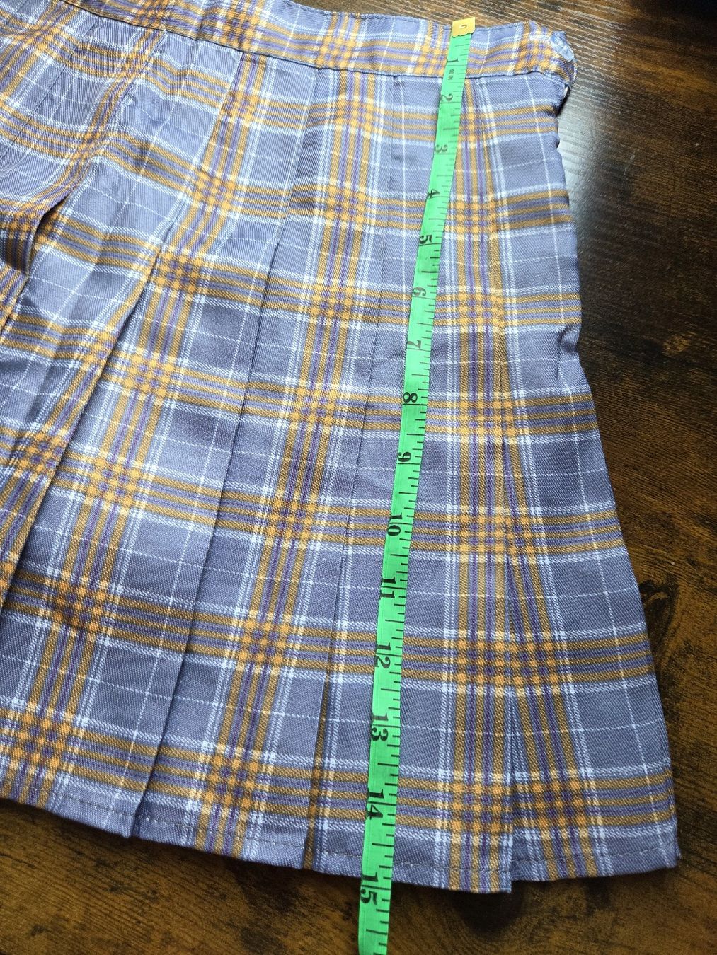 Röcke: Pleated Skirt Plaid Blue Size M New – Neu (gemäss Beschreibung) aus Winterthur von Maricels_Boutique 4