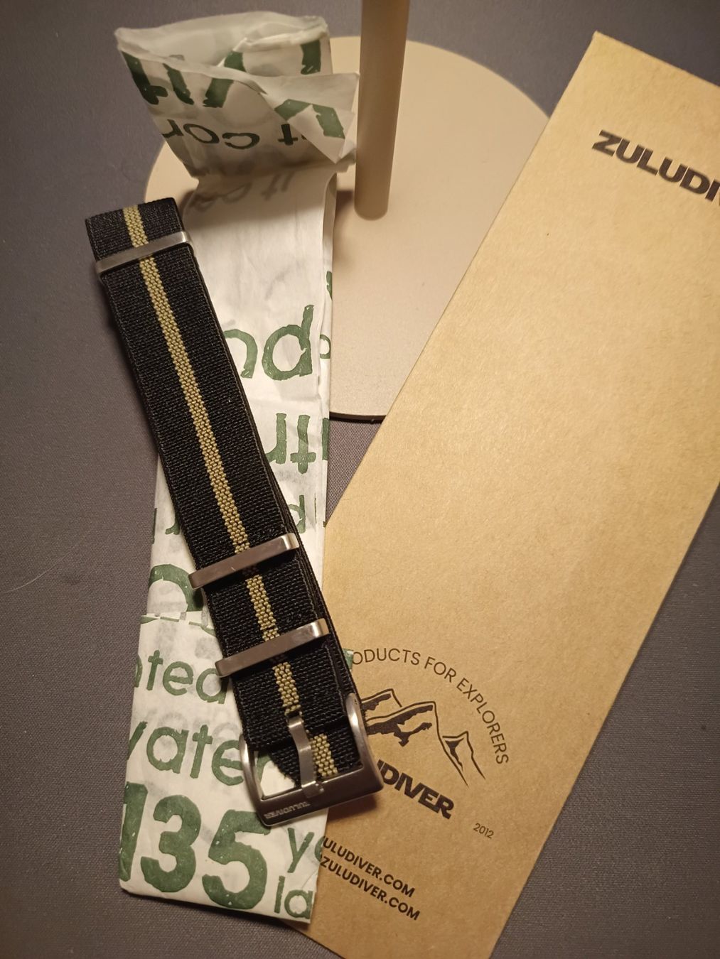 Armbänder & -reifen: cinturino Zuludiver – Neu und originalverpackt aus Lugano von arc_Gal