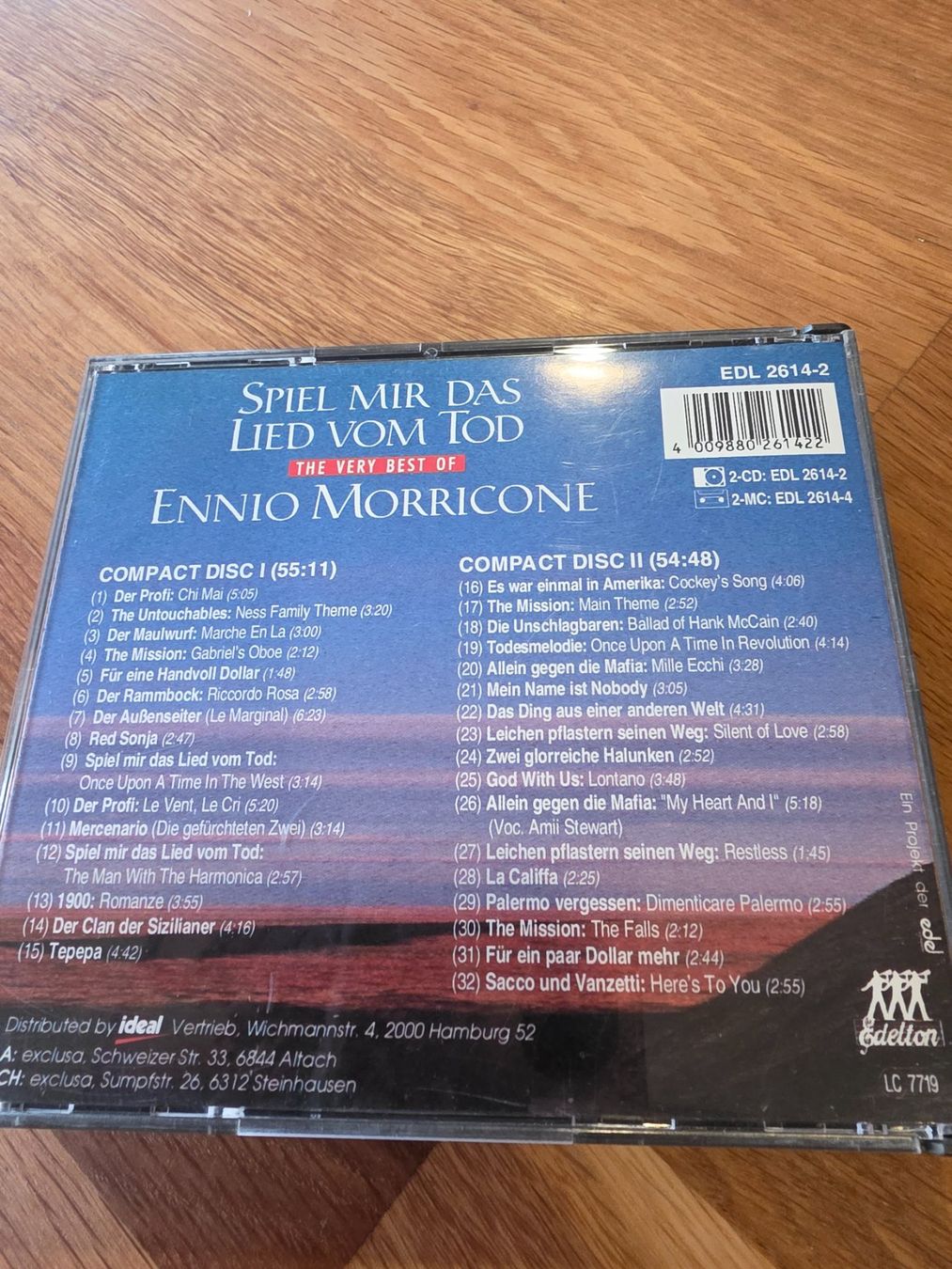 CD: Boîtier de 2CD Ennio Morricone – Nuovo (secondo la descrizione) da Cudrefin venduto da sebou05 3