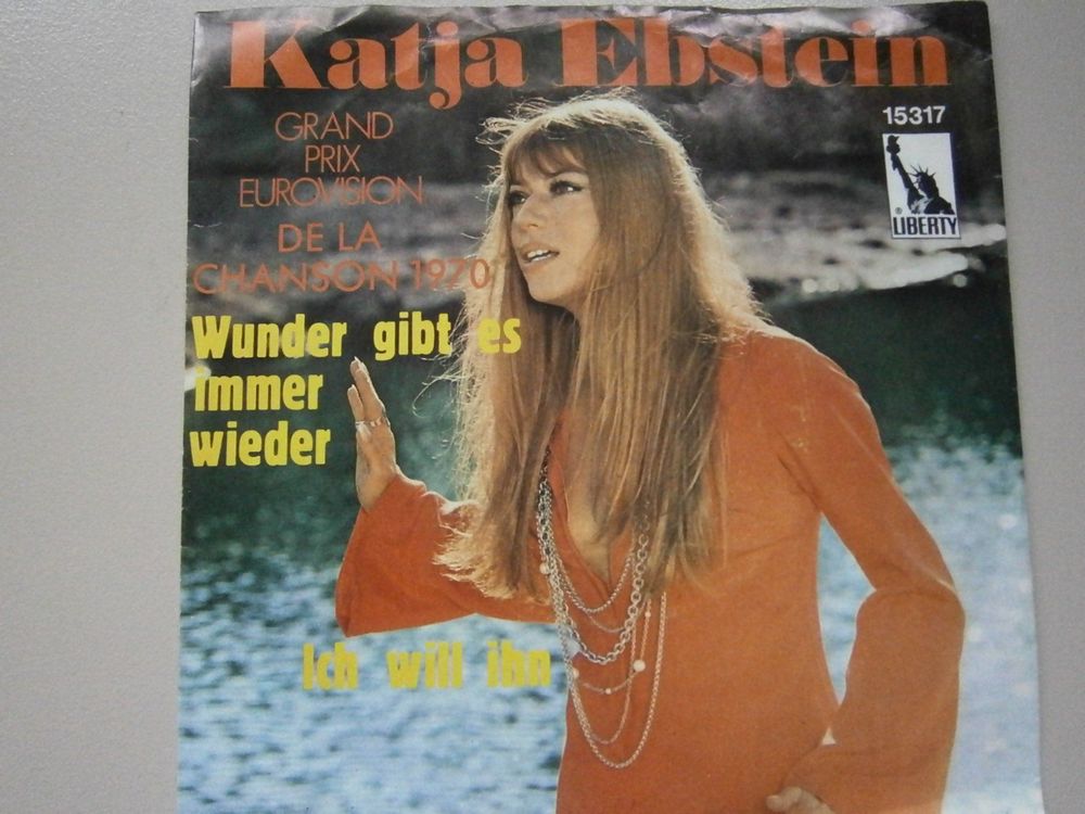 Vinyl Single Katja Ebstein Wunder Gibt Es Immer Wieder Kaufen Auf Ricardo 