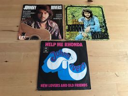 JOHNNY RIVERS tolle Singles Country Rock n Roll BEACH BOYS