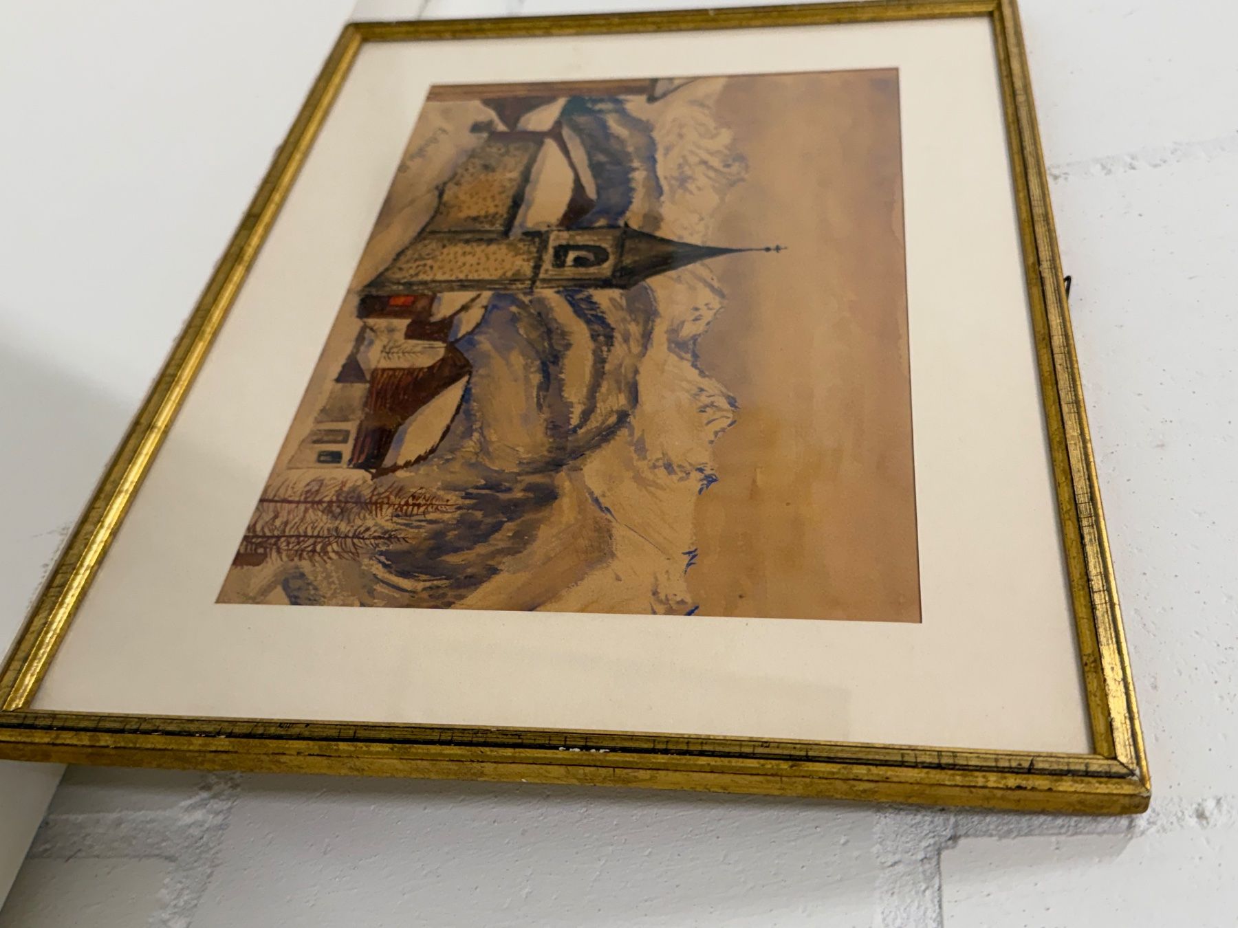 Gemälde: E. Ambühl 1962 Original Gemälde – Gebraucht aus Basel von PAUL_ART 7