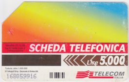 Telefonkarte Italien Telecom Italia