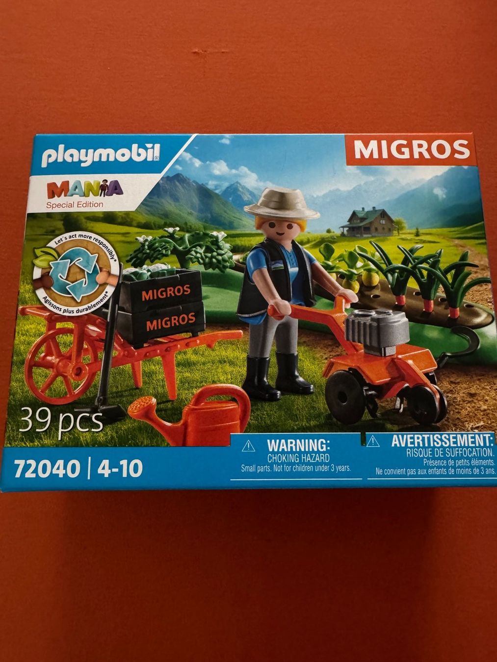 Playmobil Giocattoli: Playmobil Migrosmania Gemüsefeld – Nuovo e nell'imballaggio originale da Bonstetten venduto da Moeriger