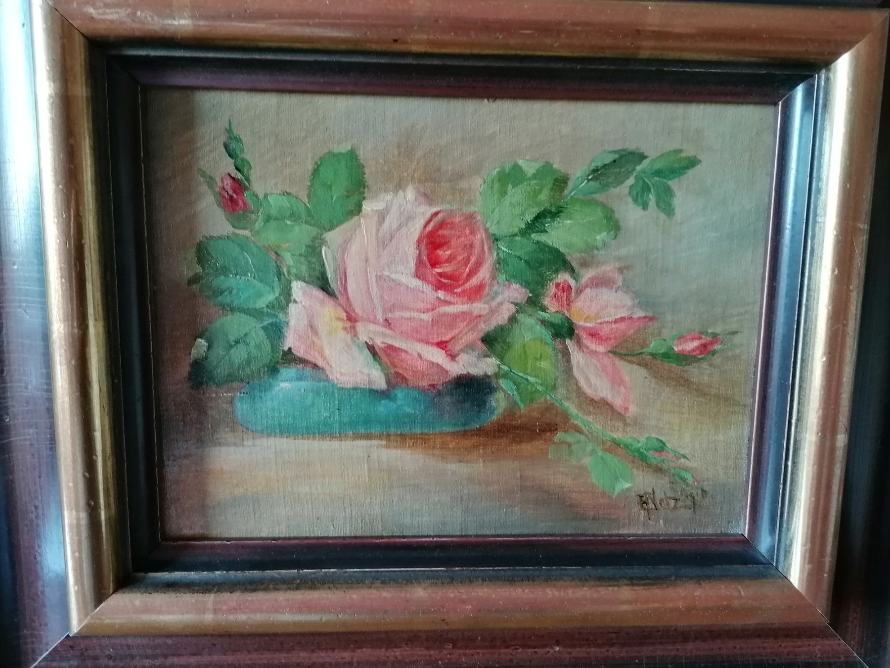 Dipinti: Rose antiche – Usato da Mendrisio venduto da Accamuta 5