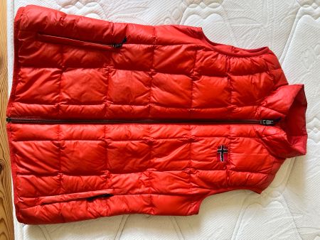 Gilet sans manches Napapijri rouge état occasion