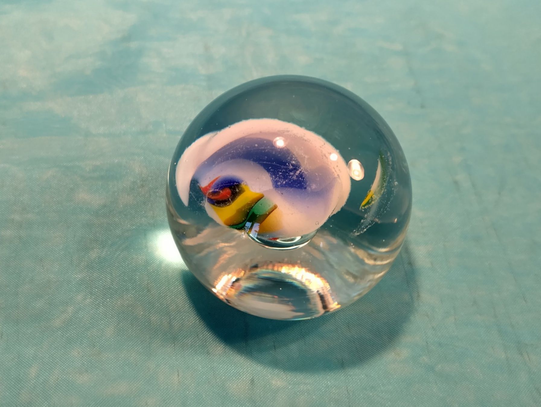 Figuren: Glaskugel, mundgeblasen, Dm: 5.5cm – Neu (gemäss Beschreibung) aus Bellach von JingleCherry 1
