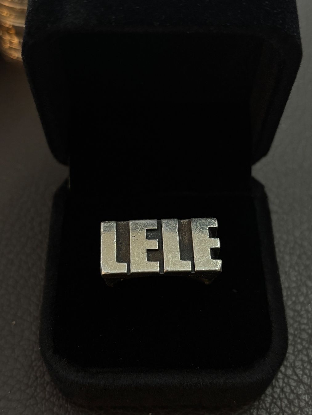 Anelli: ANELLO nove25 in argento "LELE", ottimo per idea regalo – Usato da Lugano venduto da RADIAURUM 3