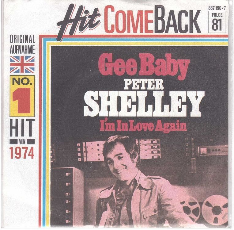 Dischi in vinile: Single7  Peter Shelley  --  Gee Baby – Usato da Rheinau venduto da asteng