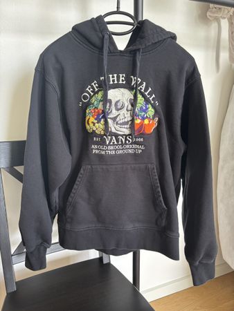 VANS Hoodie schwarz mit Stickerei