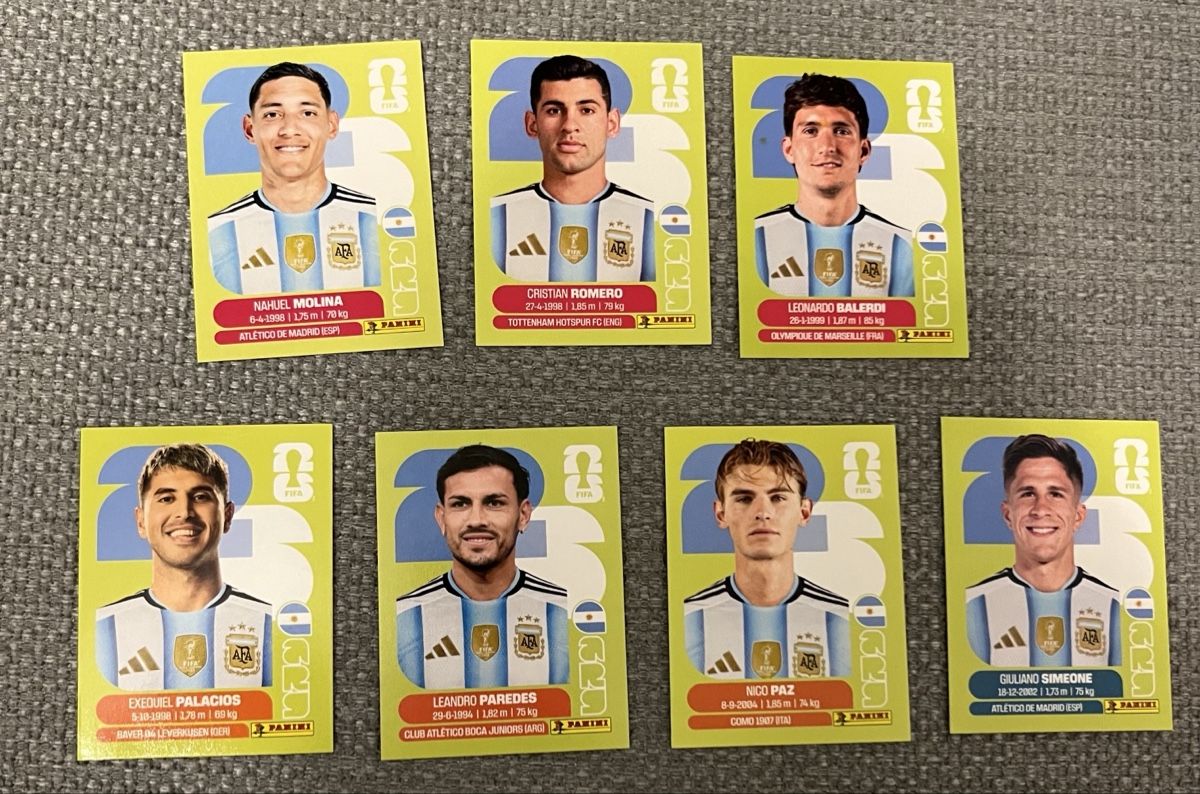 Panini Sammelbilder & Trading cards: Panini Sticker Argentinien – Neu (gemäss Beschreibung) aus Stäfa von greety1981