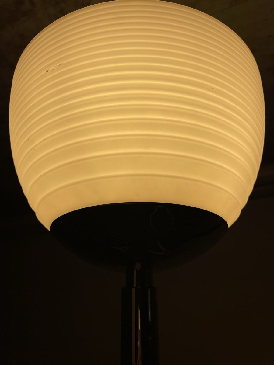 Lampen: Stehlampe Quarto von Ribag, Vintage Chrom – Gebraucht aus Bern von Delamer 7