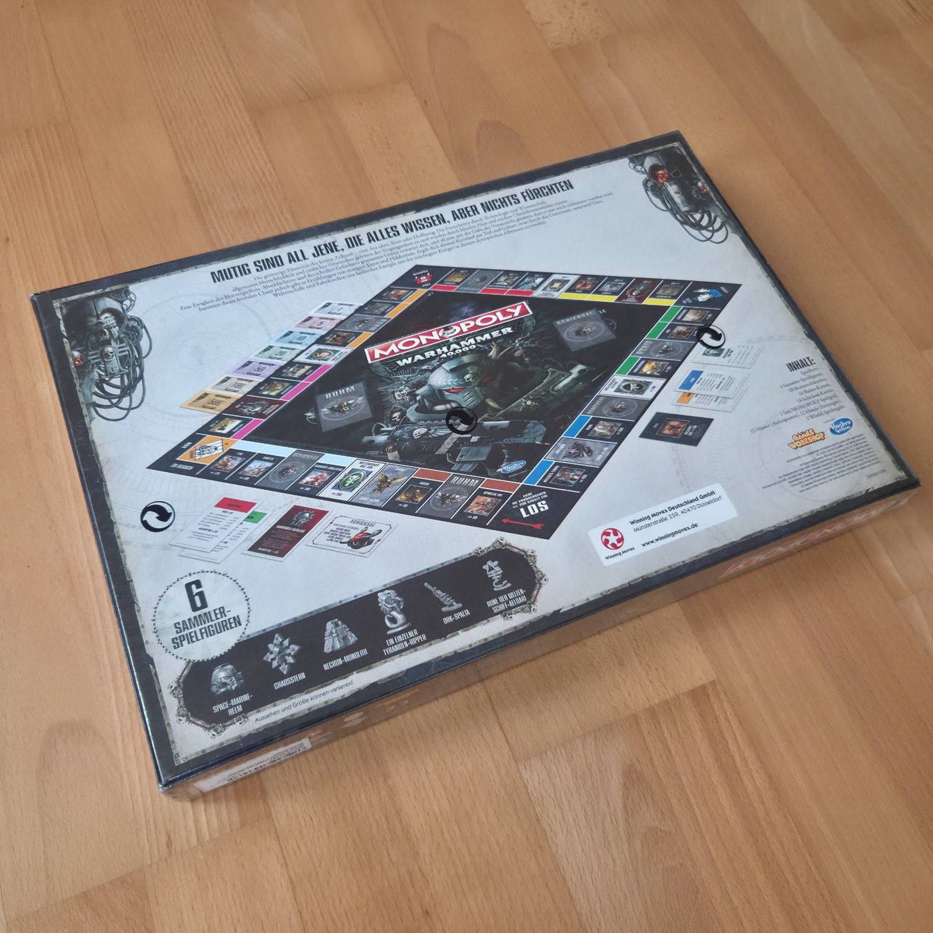 Hasbro Giochi: Monopoly Warhammer 40K 40000 NEU – Nuovo (secondo la descrizione) da Zürich venduto da Wickeddude 3