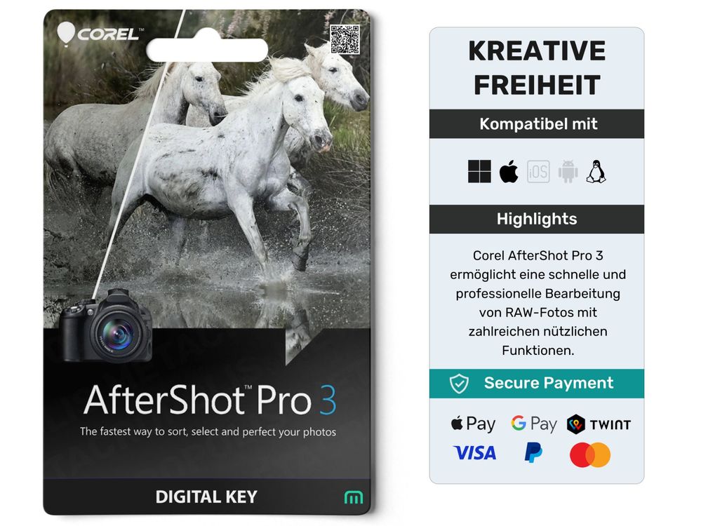 Corel AfterShot Pro 3 - Für Windows, Mac, Linux (Gebraucht) in ...