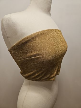 Glitzer Bandeau Top H&M