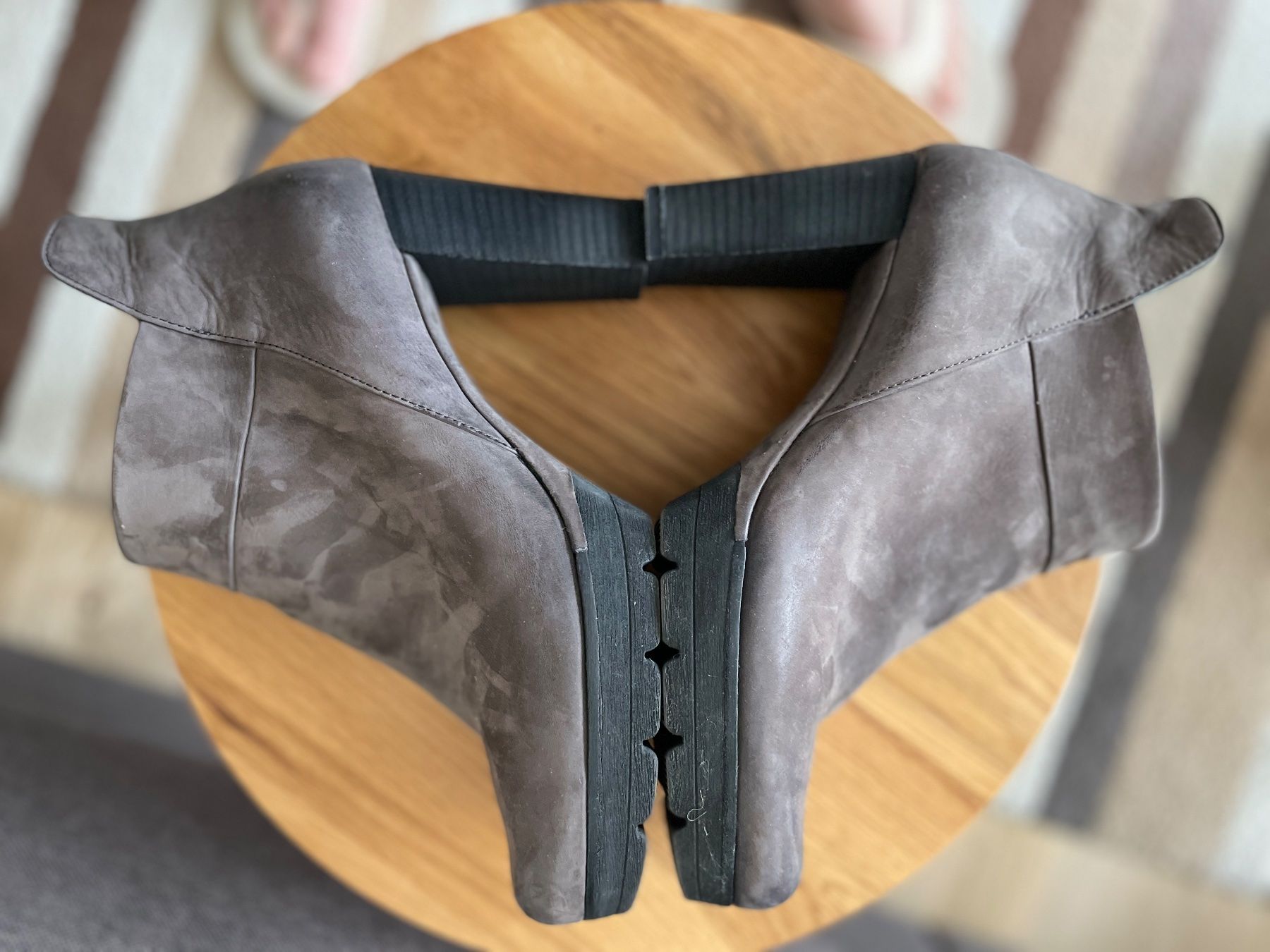 Paul Green Damenschuhe: Paul Green Stiefeletten Grau Leder Gr. 39 – Gebraucht aus Birsfelden von Nic21 6