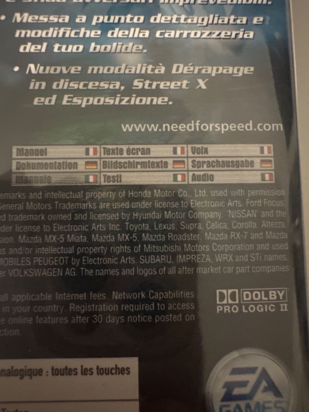 Sony Giochi: PlayStation 2 Need for Speed Underground 2 – Usato da Bettlach venduto da awi_7jcb 3