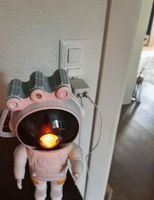 Für 1 AUGUST.Coole Sternenhim. Projektor Astronaut Lampe! 🚀