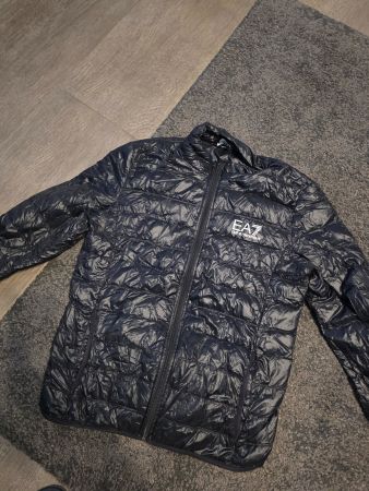 EA7 Emporio Armani Steppjacke schwarz gebraucht