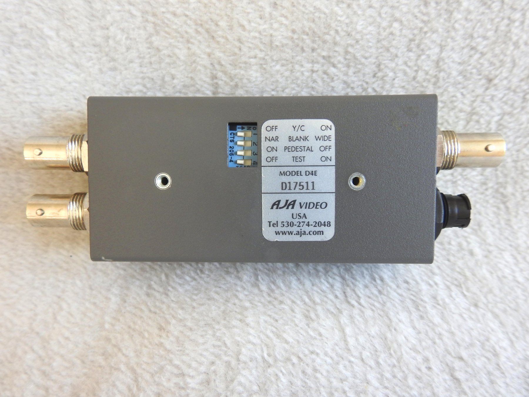 Camcorder: AJA D4E SDI to Composite or S-Video Transcoder – Gebraucht aus Zürich von Malco0 4
