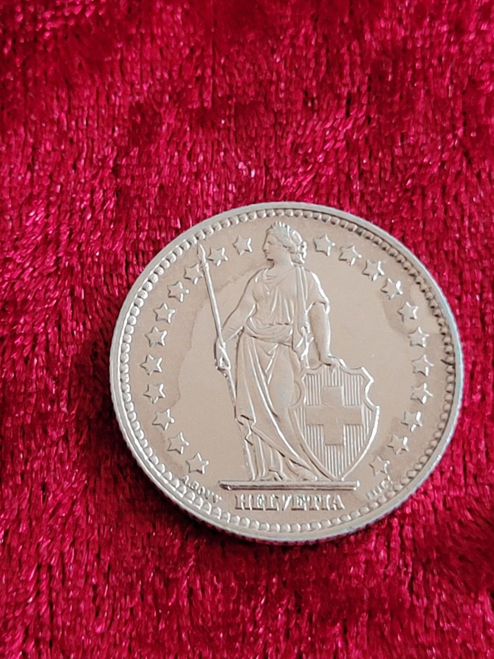 Tutti le monete: 1 Franken 1955 selten top! – Usato da Neuenkirch venduto da majortom30 1