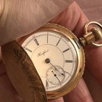 Rockford  Taschenuhr, Gold 14 K ( defekt)