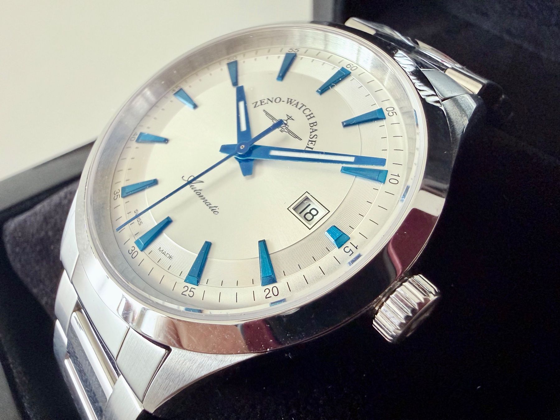 Zeno Uhren: ZENO Gentleman Automatic 2824, Retro Design, SRP Fr. 878.- – Neu und originalverpackt aus Le Mont-sur-Lausanne von LycaGallery 1