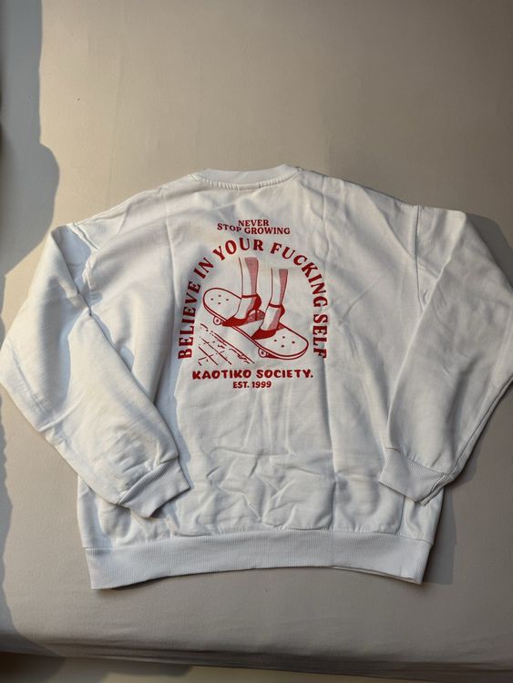 Pull blanc oversize Kaotiko S (Neu und originalverpackt) in Porrentruy ...