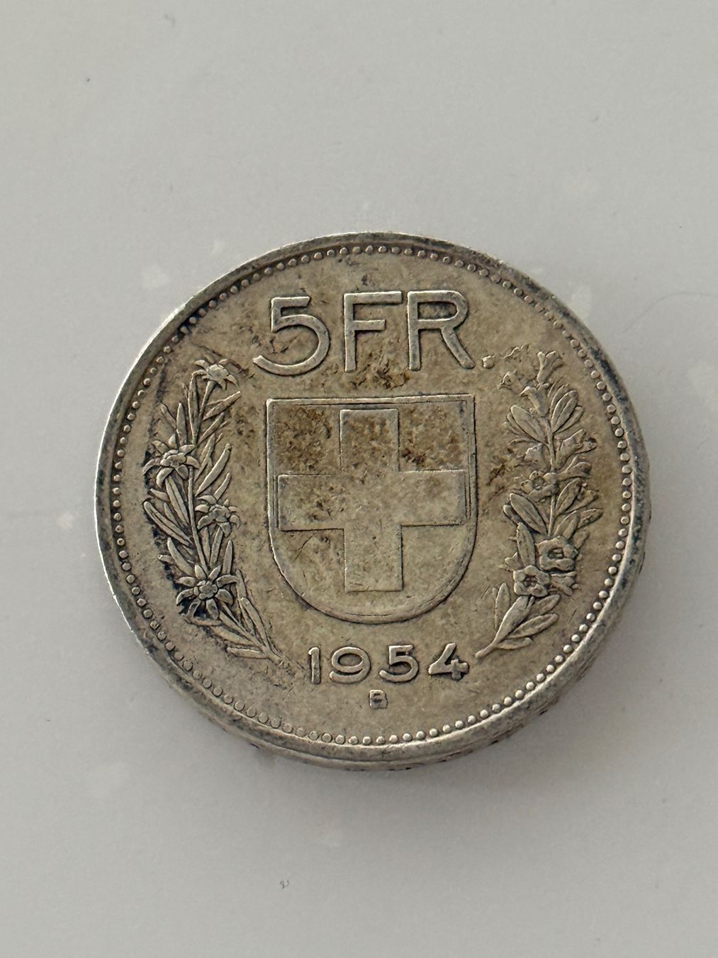Toutes les monnaies: 5 Franken 1954  Silber – D'occasion à Wallisellen par SWISS_SILVER1 1