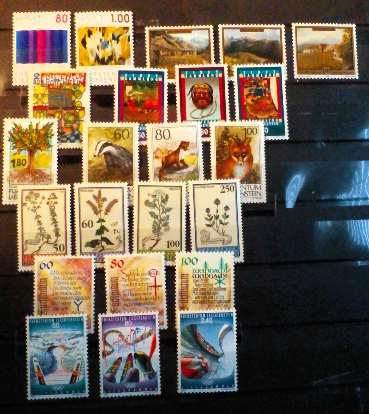 Alle Briefmarken: FL  Jahrgang 1993 ** – Neu (gemäss Beschreibung) aus Kehrsatz von Bernherb2